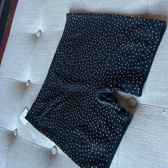 NWT Anthropologie Black Diamond Studded Mini Shorts Size S/M - Picture 3 of 8